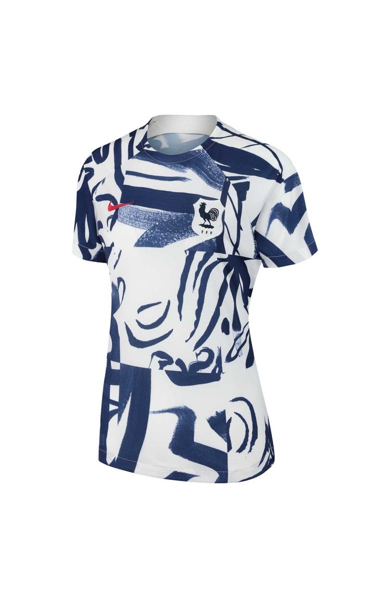 Nike Women's Nike White France Women's National Team 2023 Pre-Match Top, Alternate, color, White