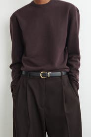 COS Reversible Leather Belt