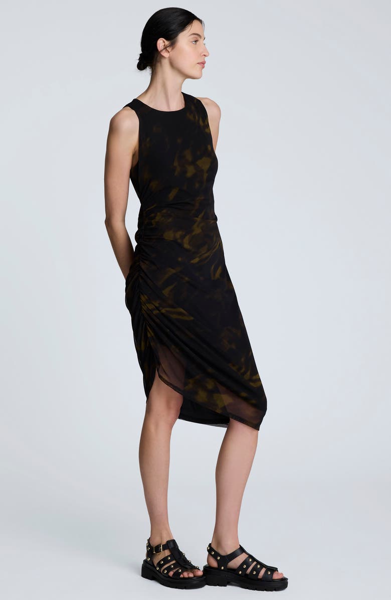 Kenneth Cole Sandra Asymmetric Sleeveless Sheath Dress, Alternate, color,