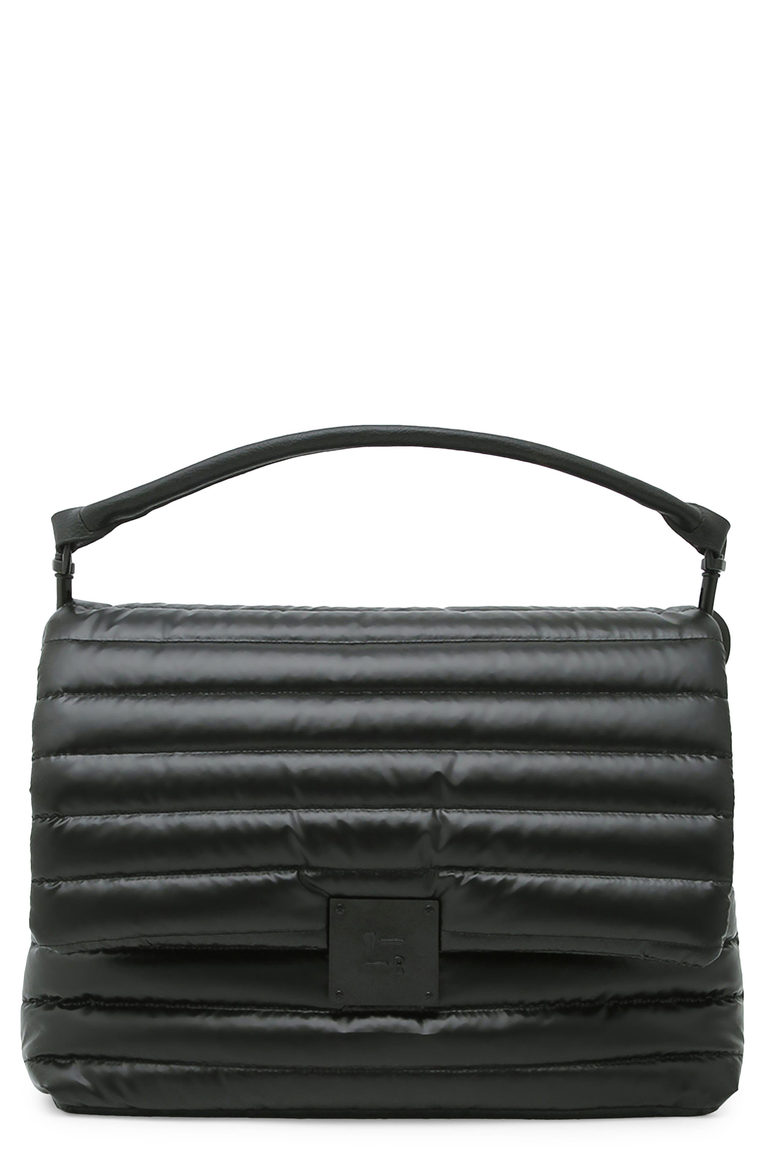 Think Royln Lady Flap Shoulder Bag In Pearl Black