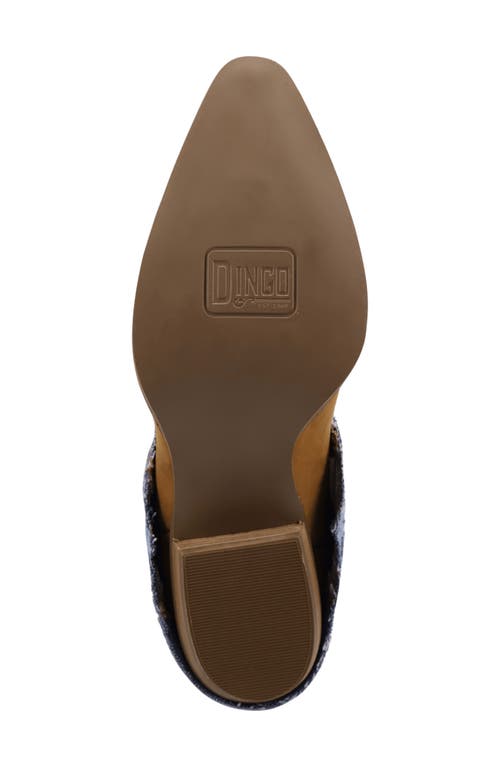 Dingo Knee High Western Boot In Multi