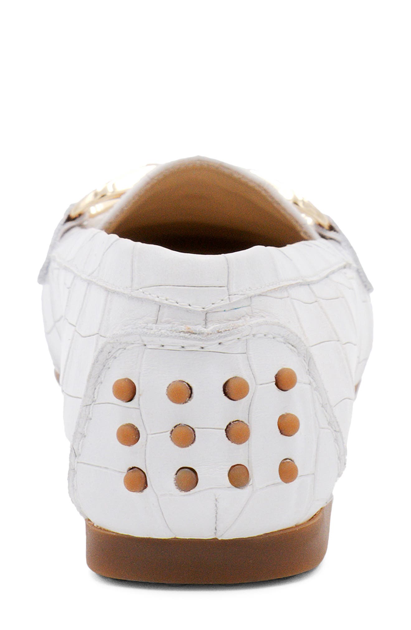 Amalfi by Rangoni Decano Croc Embossed Loafer, Alternate, color, Gesso Cocco Bengali