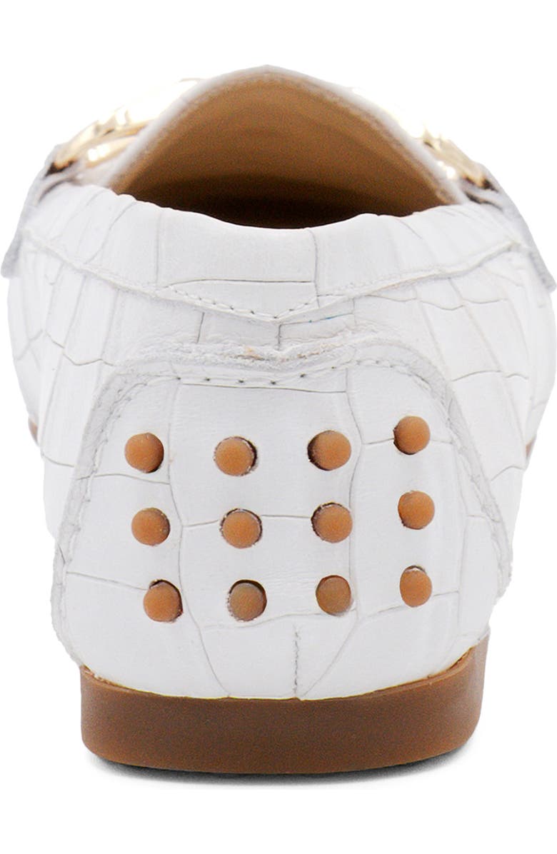 Amalfi by Rangoni Decano Croc Embossed Loafer, Alternate, color, Gesso Cocco Bengali