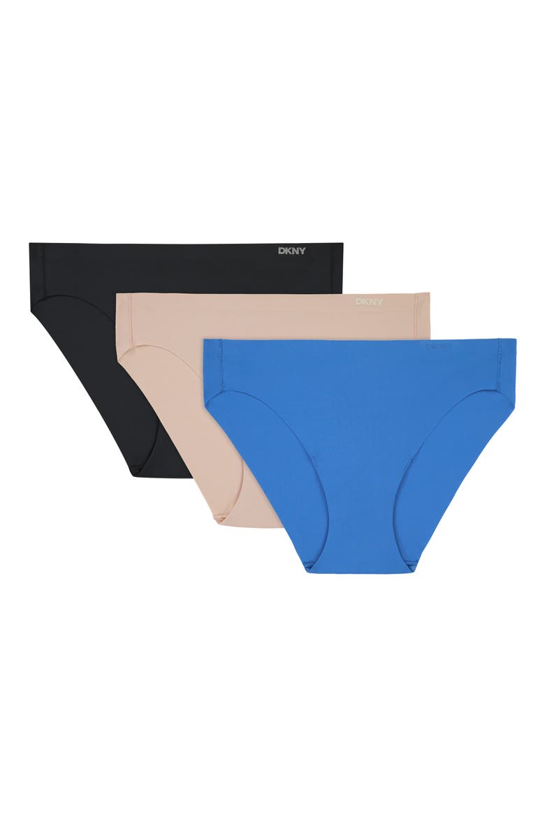 3-Pack Laser Cut Bikini, Main, color, BLACK SAND CORNFLOWER BLUE