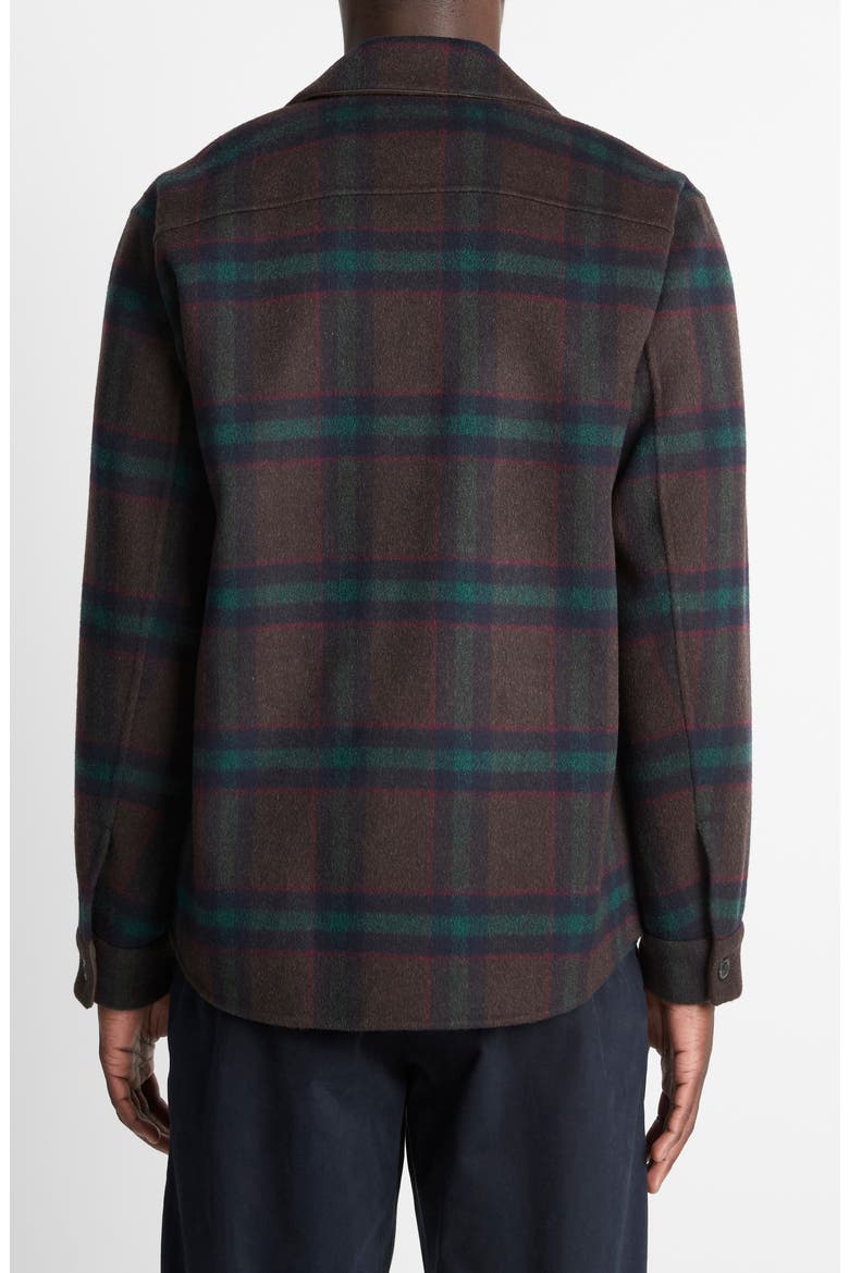 Splittable Wool Blend Shirt Jacket, Alternate, color, COASTAL COUNTRY RACER