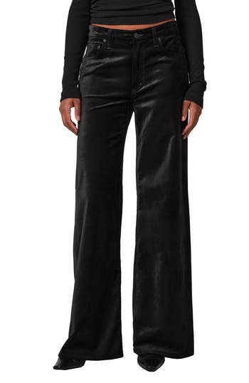 Shop Citizens Of Humanity Loli Mid Rise Baggy Velvet Jeans