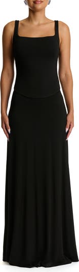 Smooth Flare Maxi Skirt