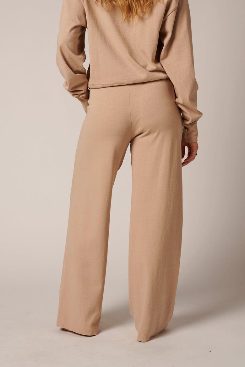 Womens Cotton Lounge Pant, Alternate, color, Bronzite