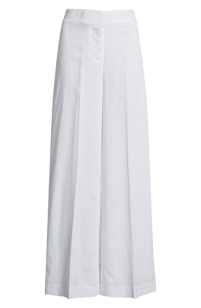 Tahari ASL Wide Leg Pants, Alternate, color, White