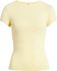 BP. Stretch Cotton Blend Baby Tee