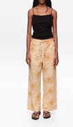 Bimba y Lola Textured Cotton Jogger Trousers