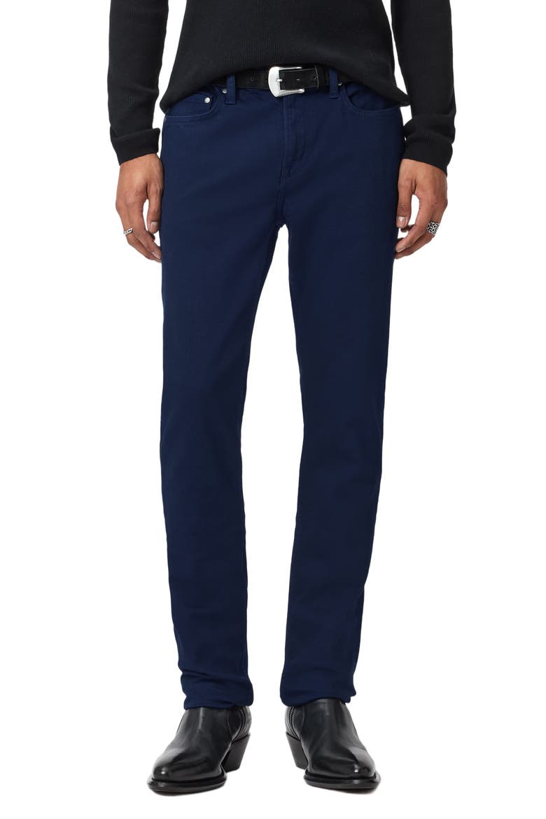 J702 Slim Fit Jeans, Main, color, NAVY