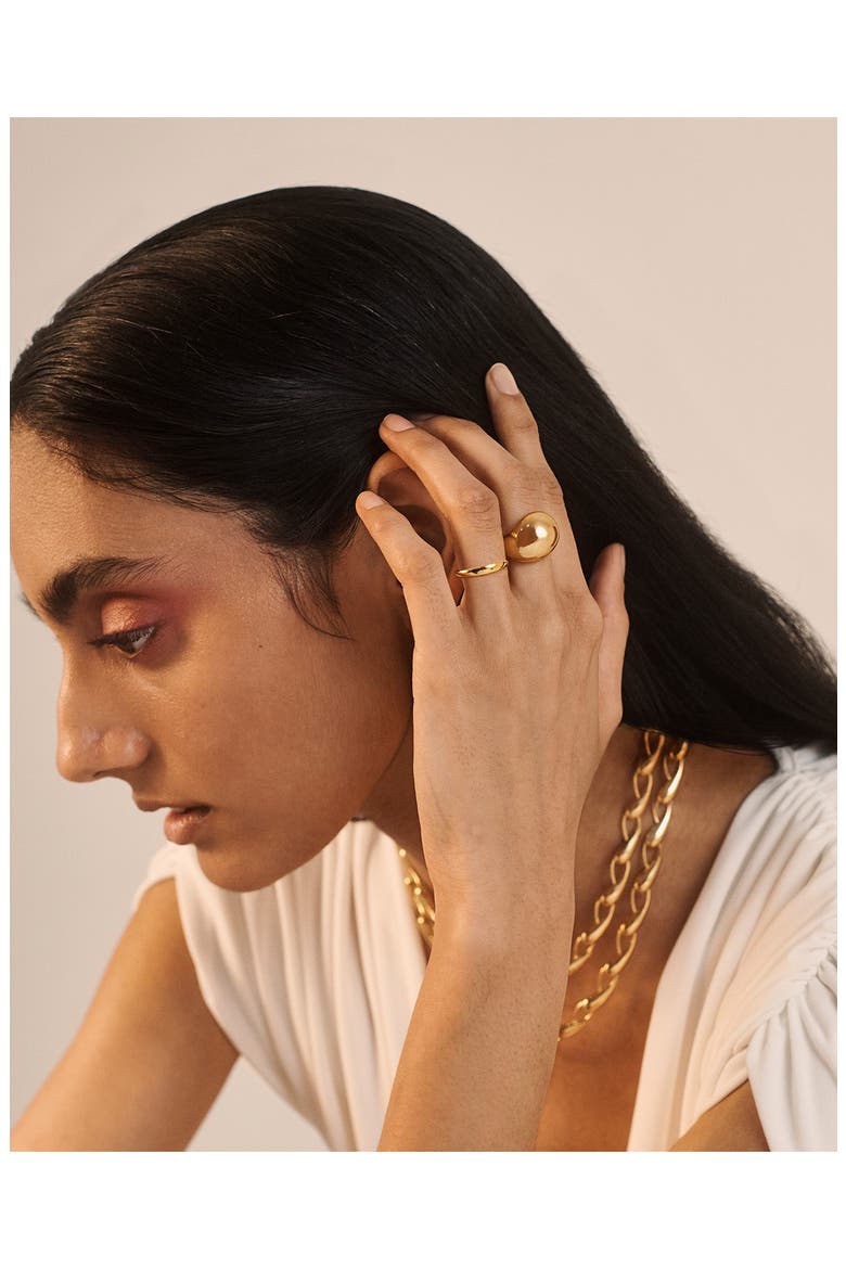 Nura Wrap Ring, Alternate, color, 18CT GOLD VERMEIL/ STER SILVER