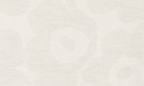 Marimekko Kertyä Unikko Jacquard Merino Wool Blend Knit Top In White