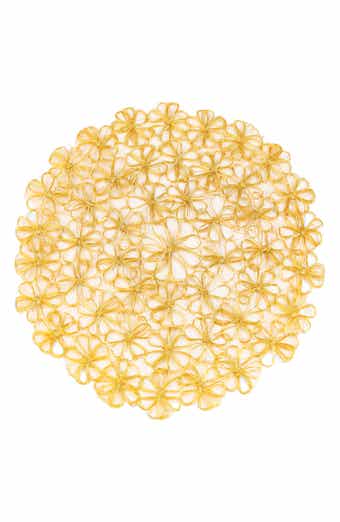 Petal Cluster Lace Metal Placemat