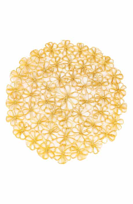 Tiramisu Petal Cluster Lace Metal Placemat