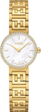 Fendi Forever Fendi Diamond Bracelet Watch, 19mm