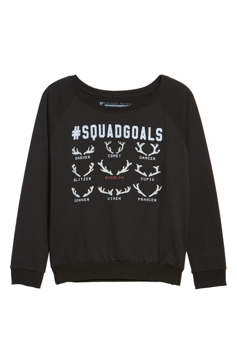 Prince Peter #SquadGoals Sweatshirt, Alternate, color, 