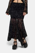 Disturbia Deadly Nightshade Maxi Skirt