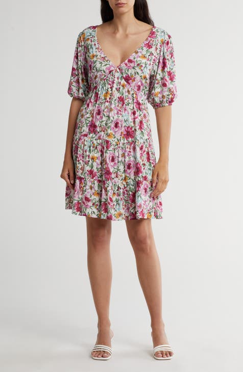 Floral Print Minidress