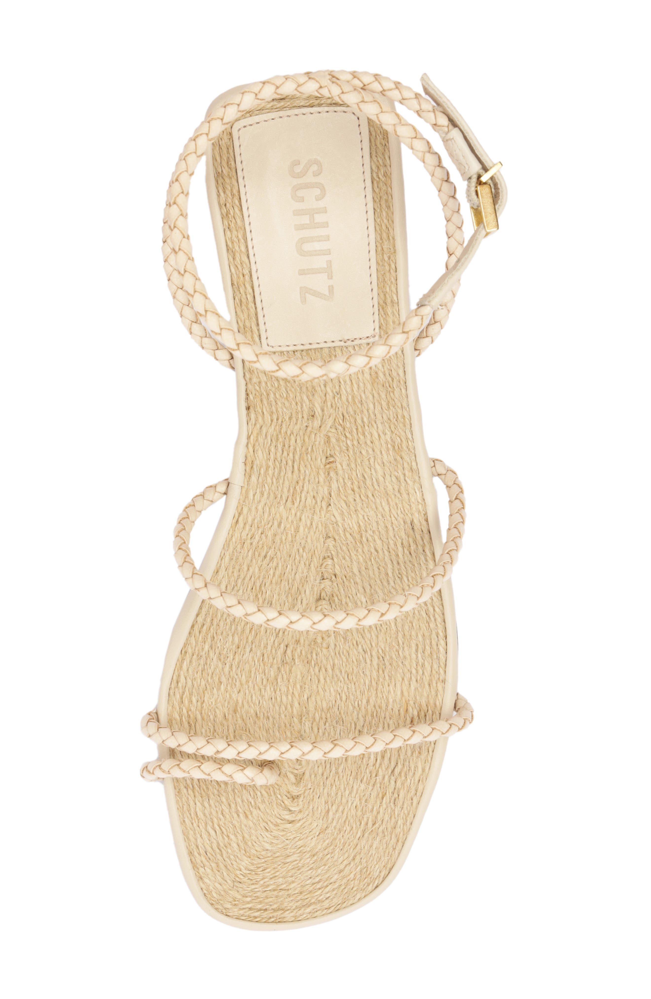 Schutz Kaya Ankle Strap Sandal, Alternate, color, 