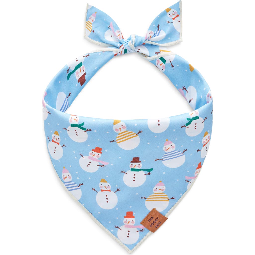 The Foggy Dog Dog Bandana in Frosty Friends  product