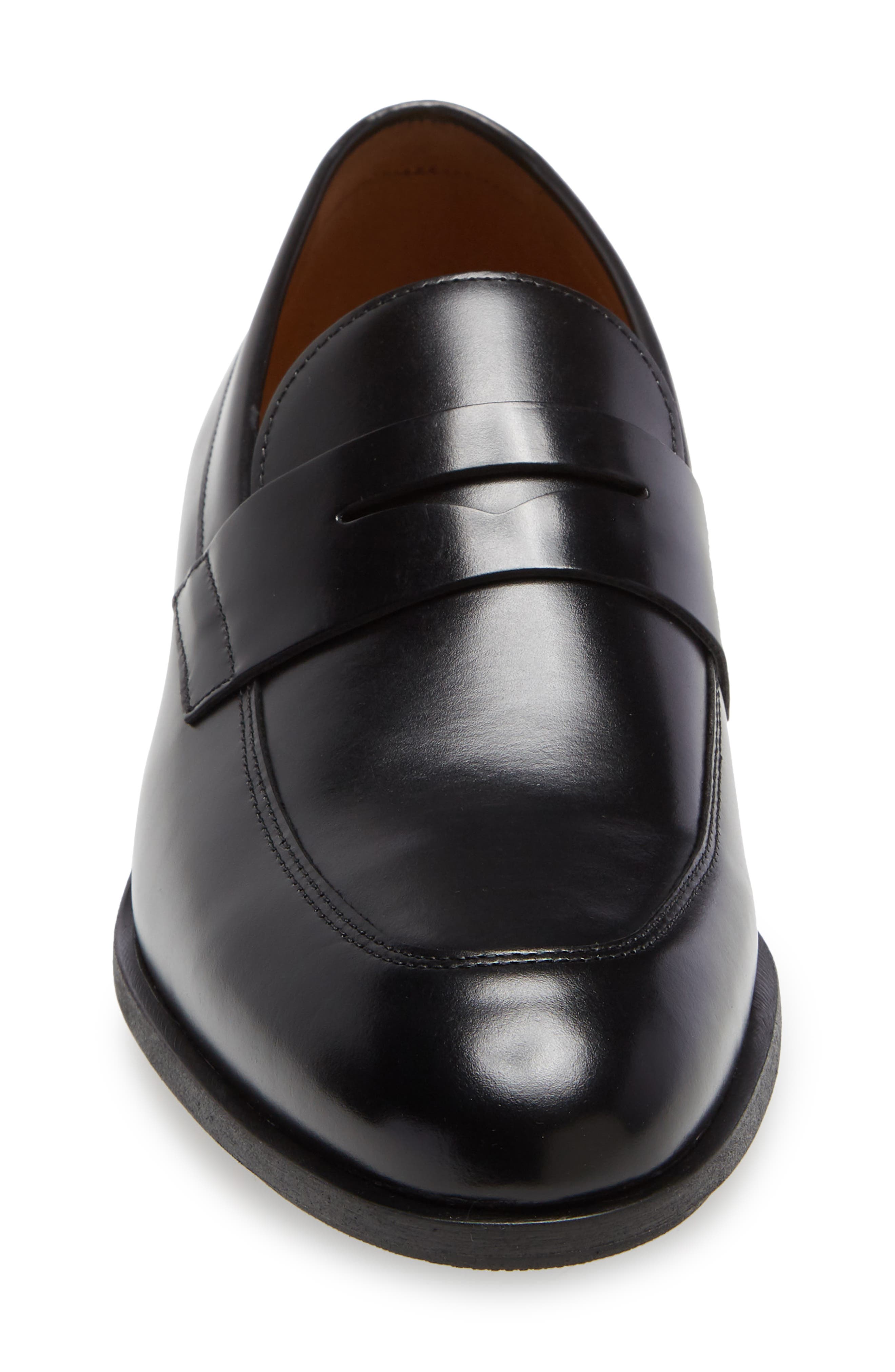 BOSS Eastside Penny Loafer, Alternate, color, Black