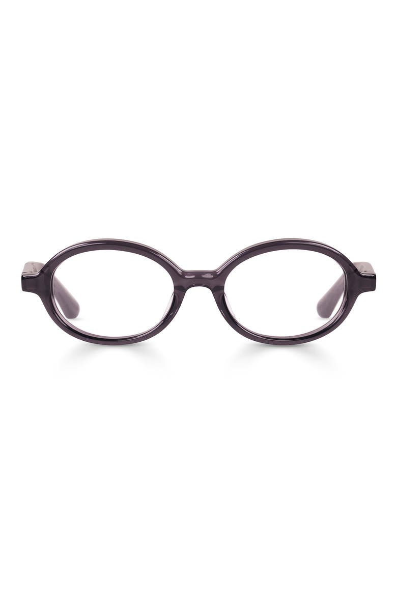 Look Out 54mm Oval Reading Glasses, Main, color, CHARCOAL GREY CRYSTAL