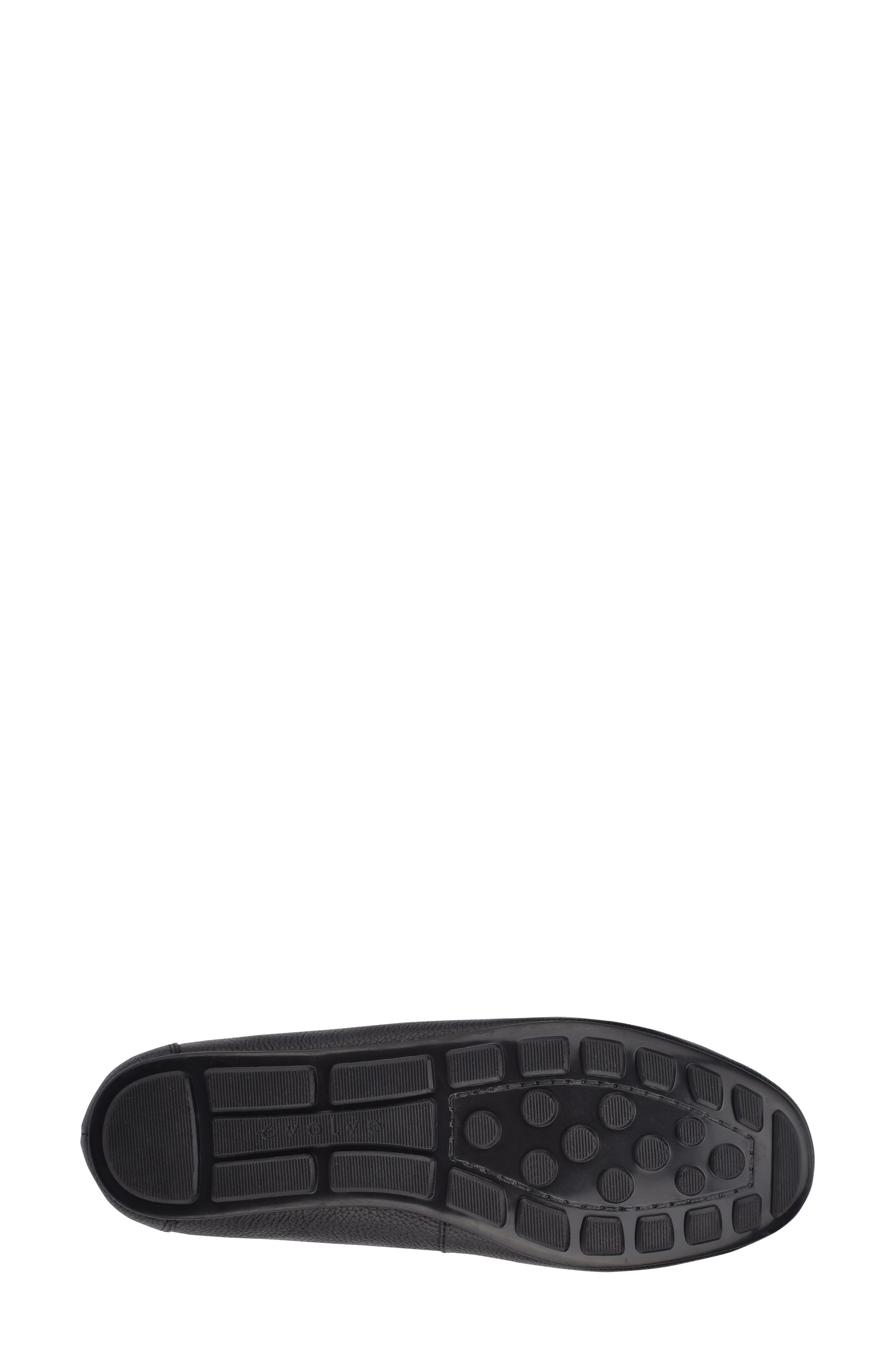 Mink Loafer, Alternate, color, BLACK LEATHER