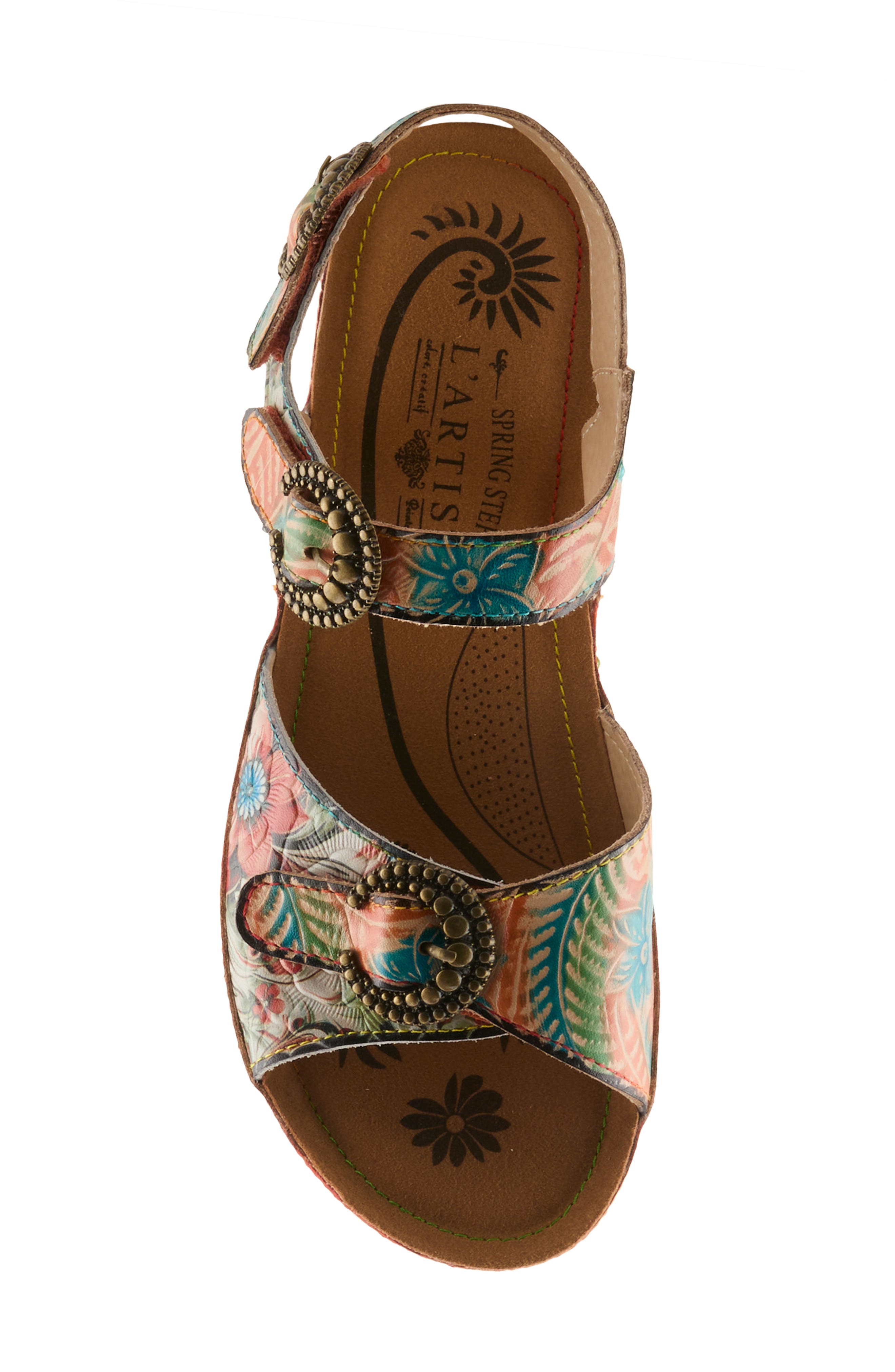 Offtrak Sandal, Alternate, color, ORANGE MULTI