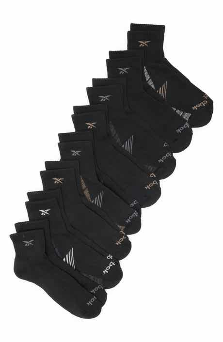 8-Pack Cushioned Quarter Length Socks