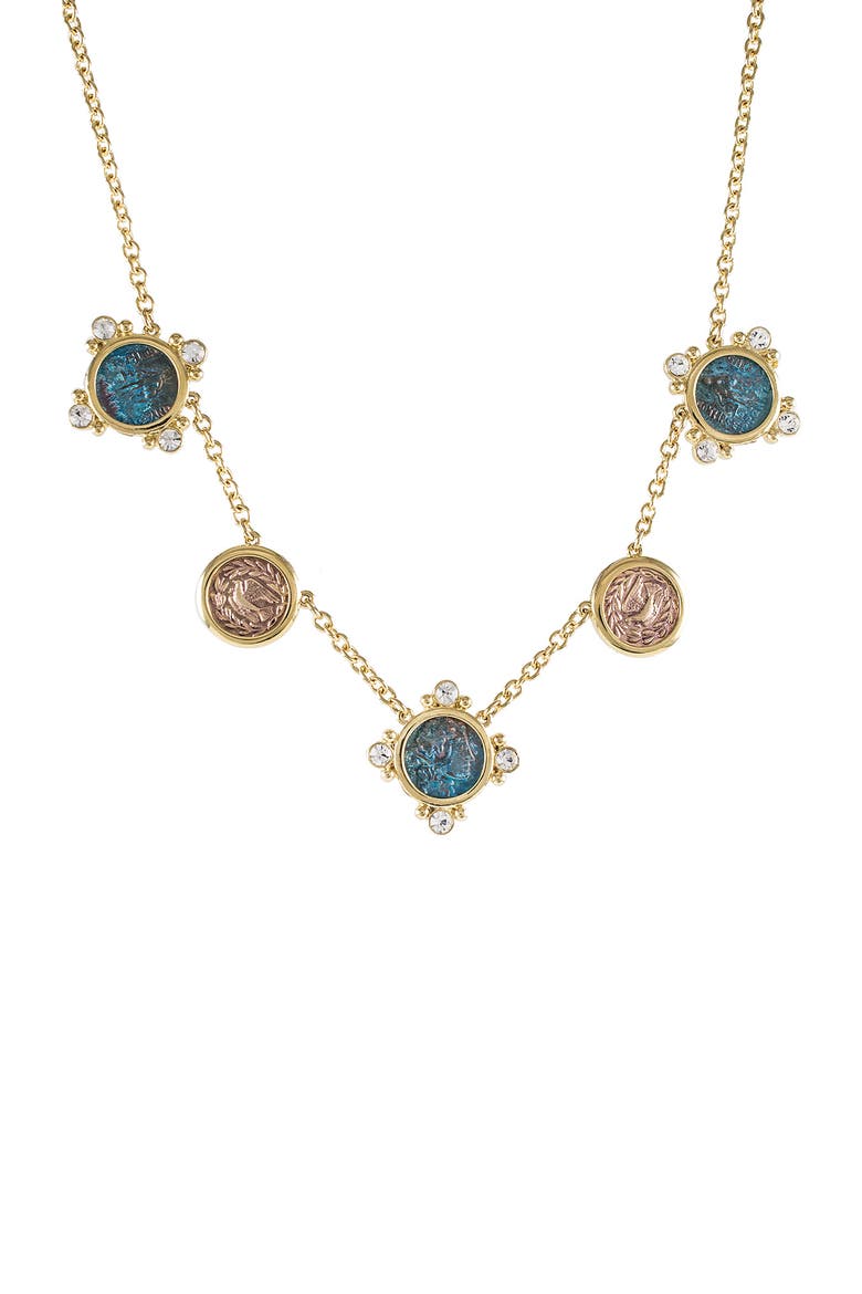 Antique Coins Chain Necklace (Nordstrom Exclusive), Main, color, MULTI/ GOLD