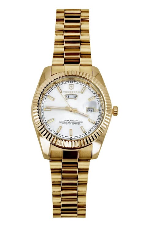 DUCTUS Gold Band Watch