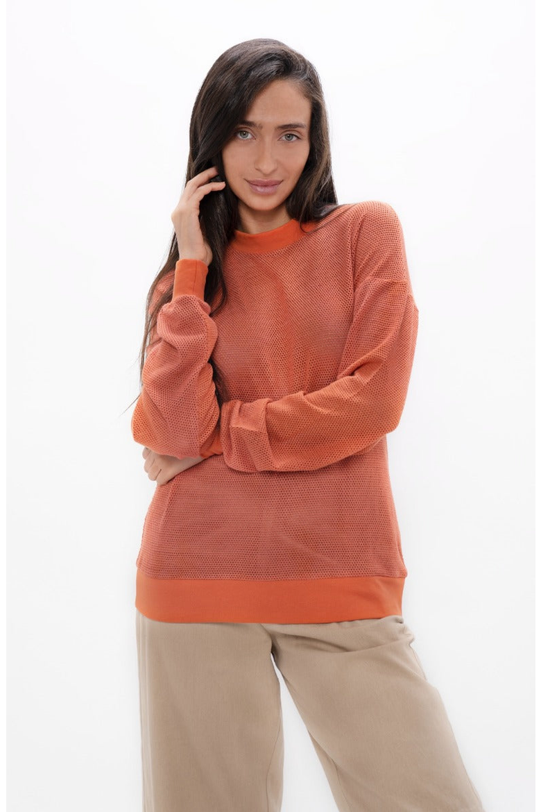 Philly Cosy Sweater, Main, color, Clay