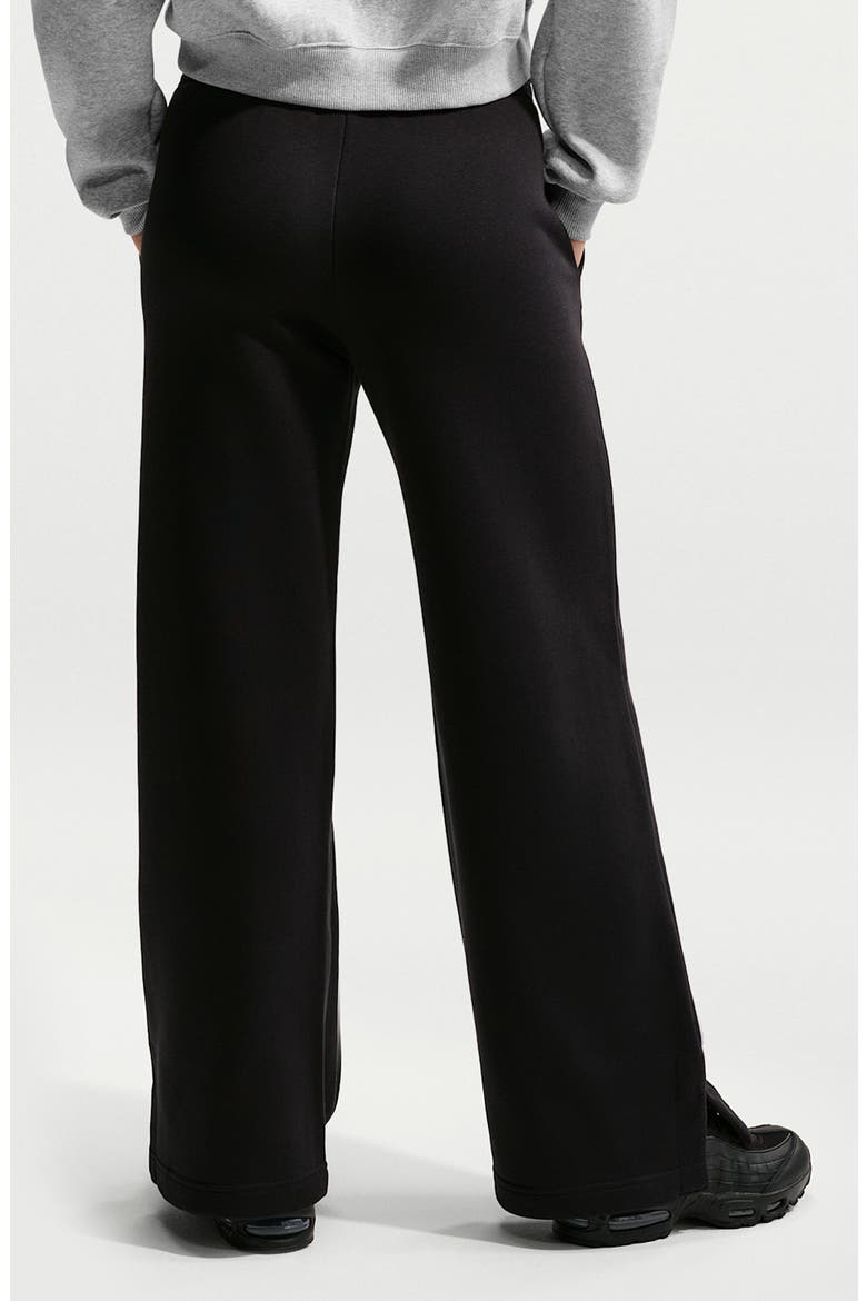 Phoenix Fleece High Waist Wide Leg Pants, Alternate, color, 010 BLACK/SUMMIT WHITE