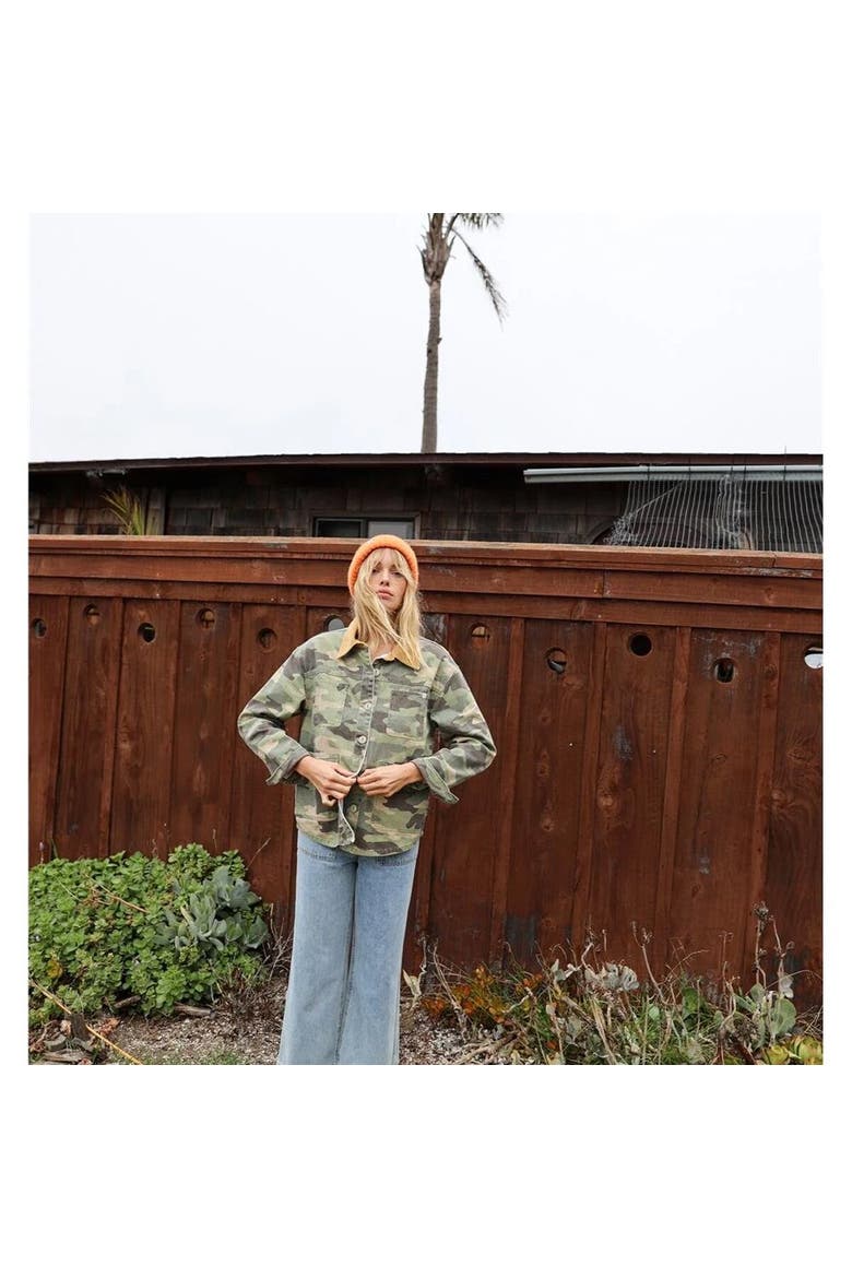 Kickin It Denim Jacket - Women's, Alternate, color, Army