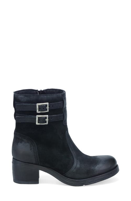 Miz Mooz Stellar Dual Buckle Bootie In Black