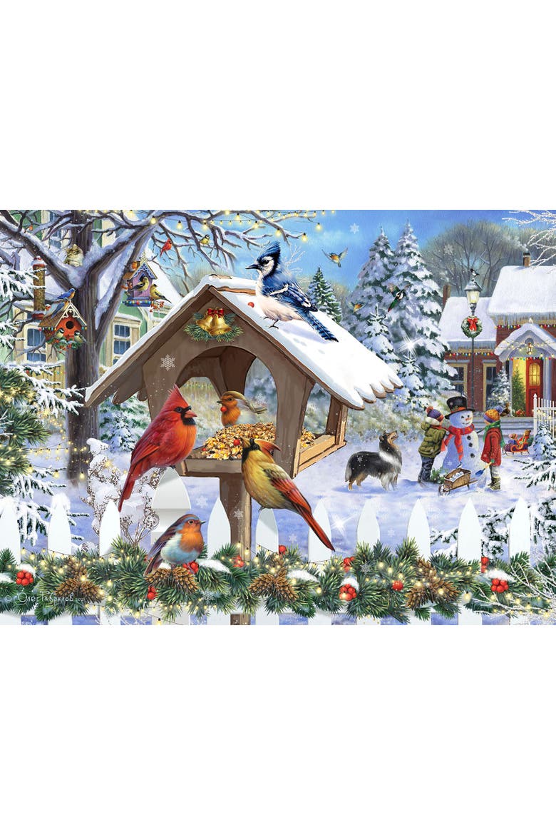 Christmas Birds 1000 piece Jigsaw Puzzle for Adults, Alternate, color, Multicolor