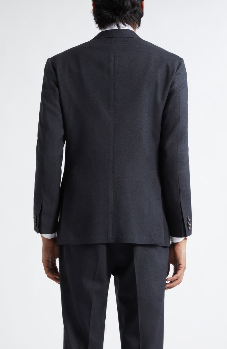 J. Mueser Hopsack Jacket, Alternate, color, Navy