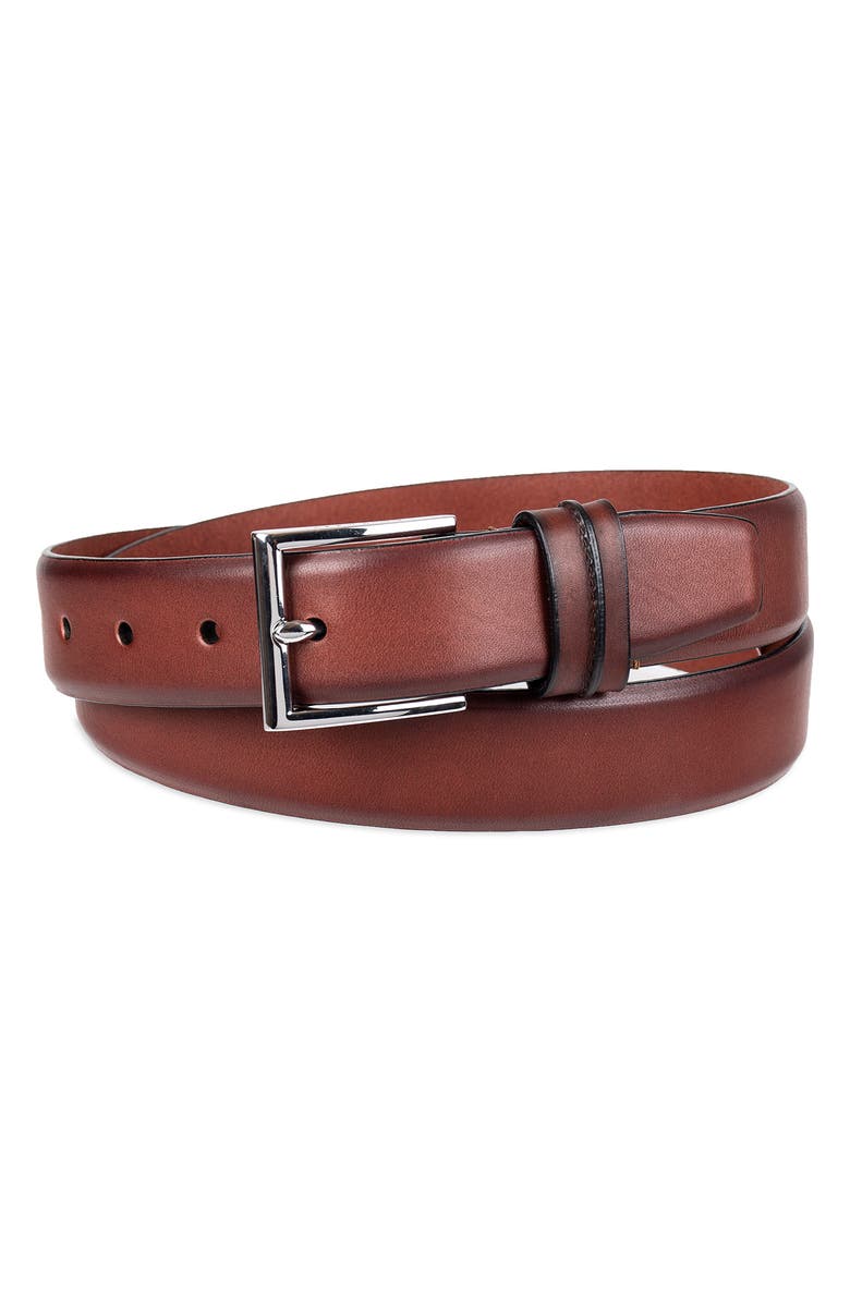 Cole Haan Leather Belt, Main, color, 