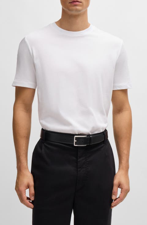 Thompson Solid Cotton T-Shirt