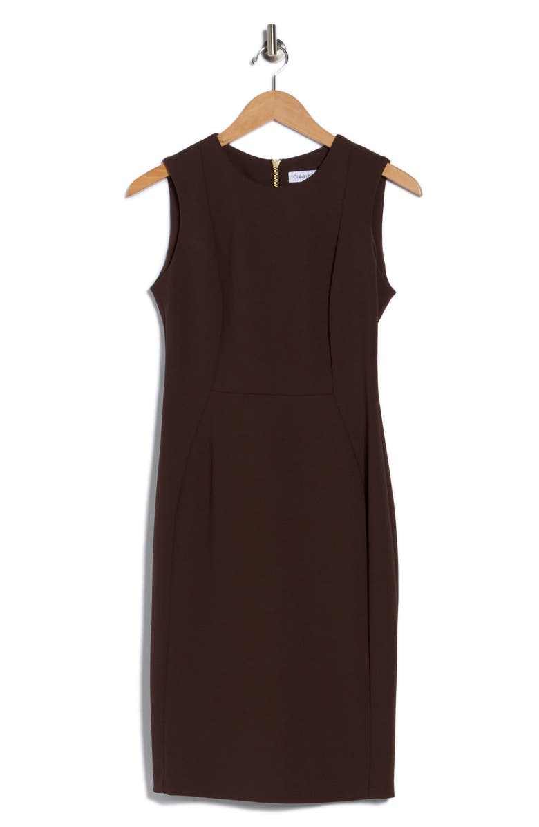 Calvin Klein Sleeveless Sheath Dress, Alternate, color, 