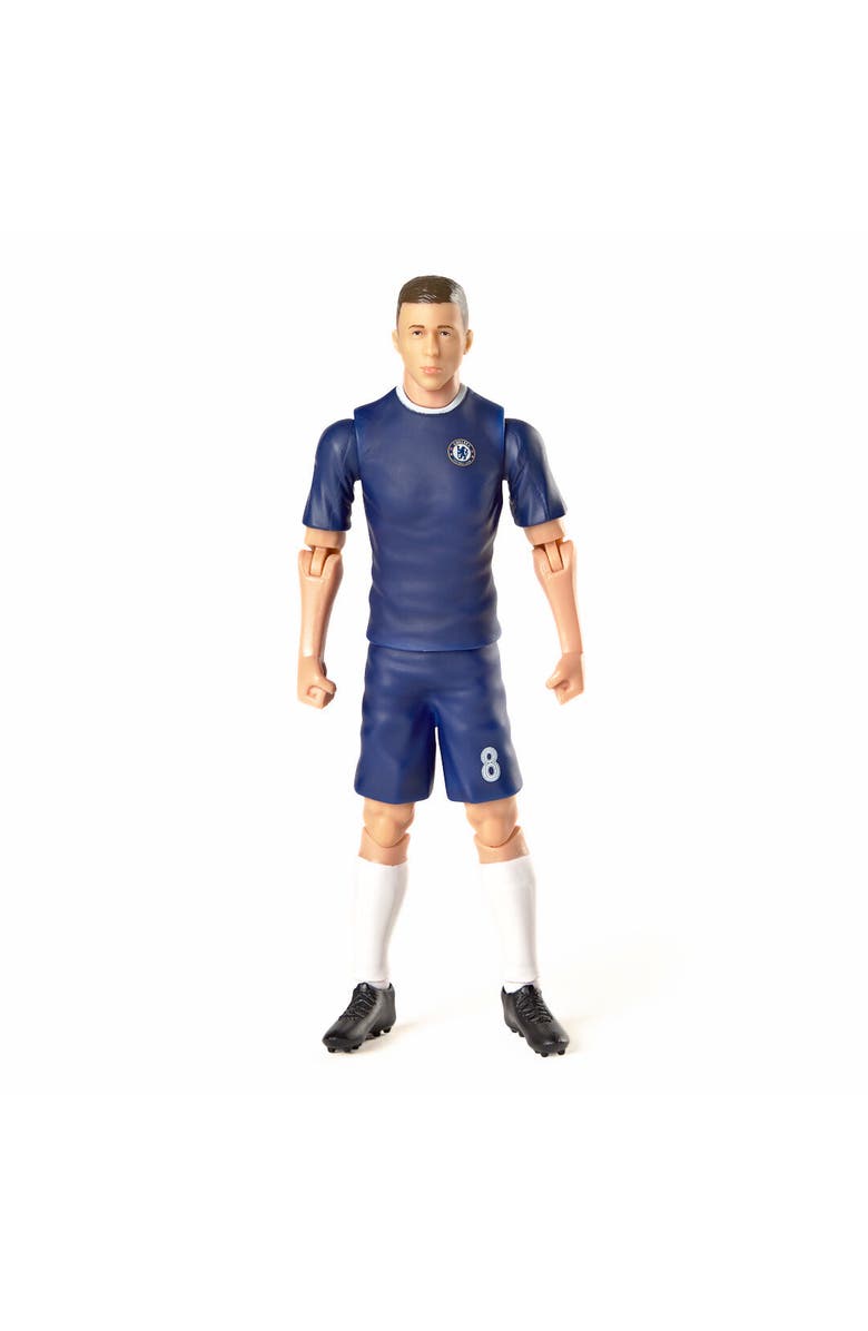Banbo Toys SOCKERS Chelsea F.C. Enzo Fernández 8" Collectible Soccer Action Figure, Alternate, color, Blue