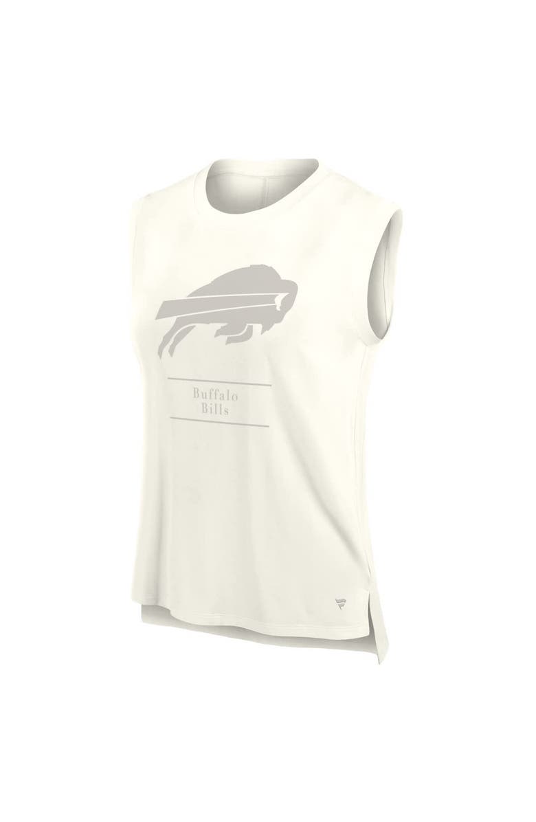 FANATICS Women's Fanatics Cream Buffalo Bills Studio Embrace Tank Top, Alternate, color, Cream
