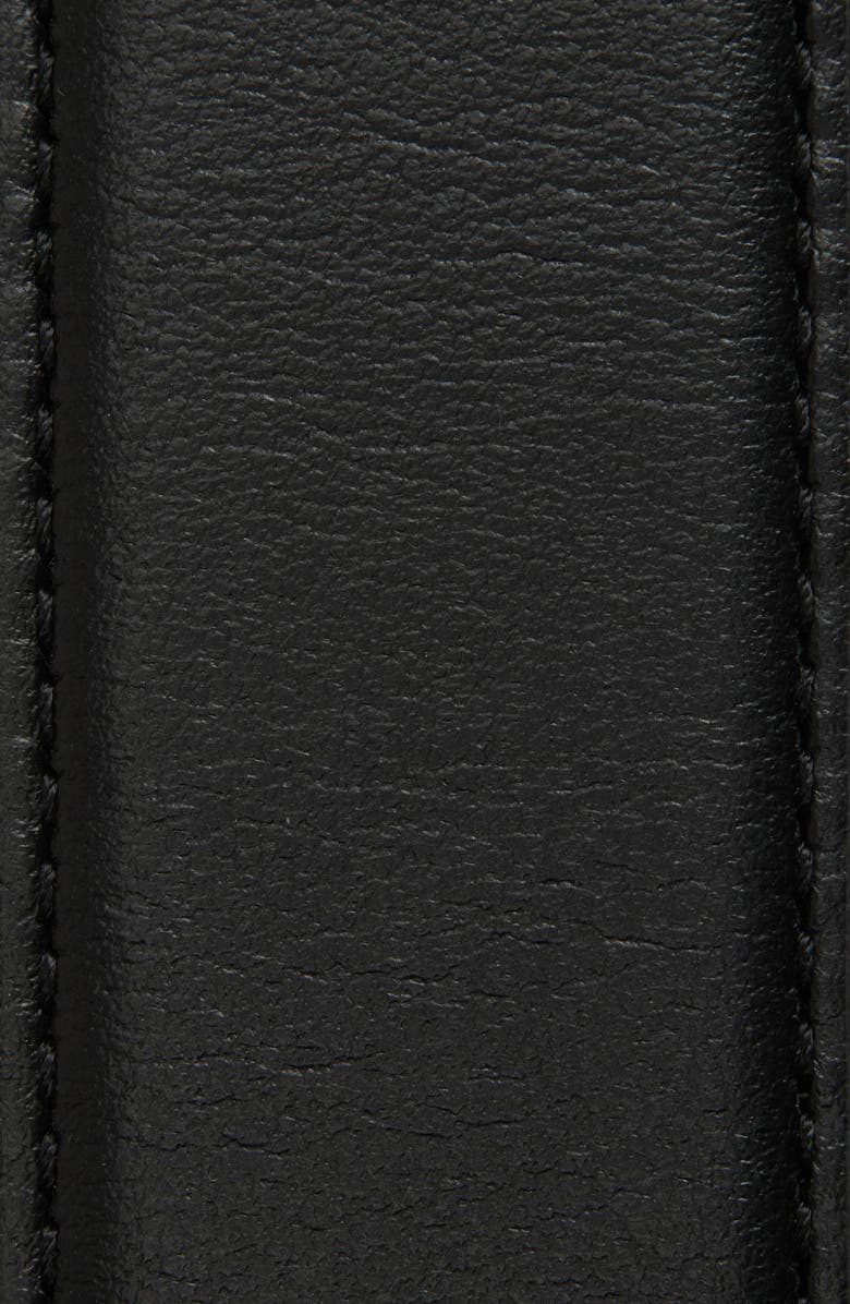 Chloé Iconic Leather Belt, Alternate, color, Black