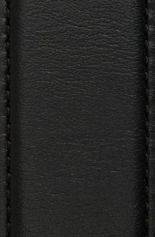 Chloé Iconic Leather Belt In Black