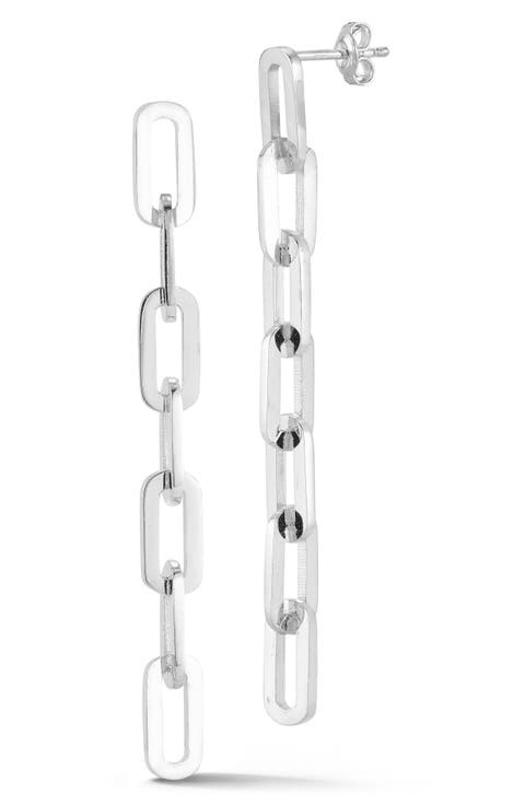 Chain Link Drop Earrings