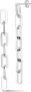 CHLOE AND MADISON Chain Link Drop Earrings
