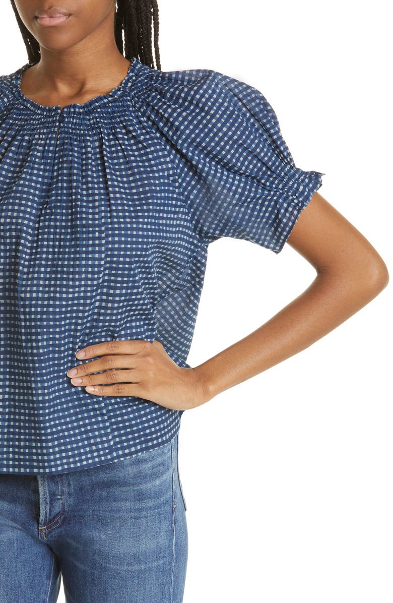 Apiece Apart Kasin Organic Cotton Top, Alternate, color, 