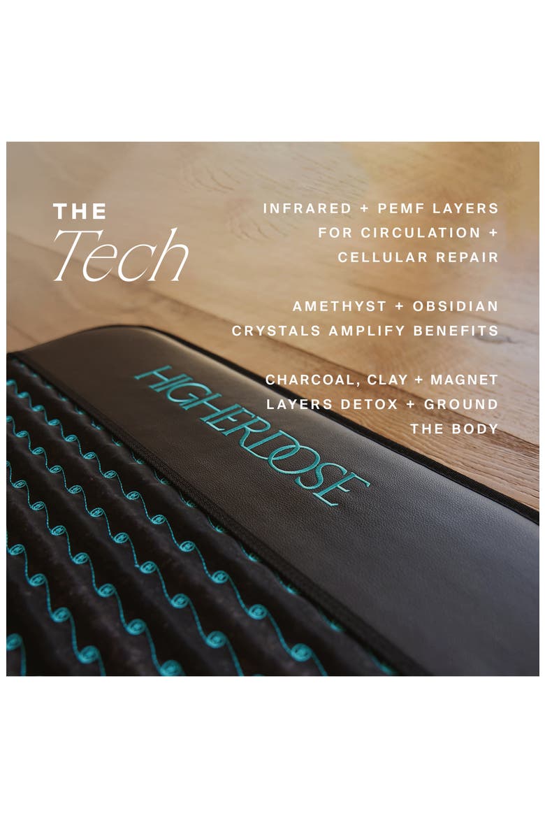 Infrared PEMF Pro Mat $1295 Value, Alternate, color, BLACK